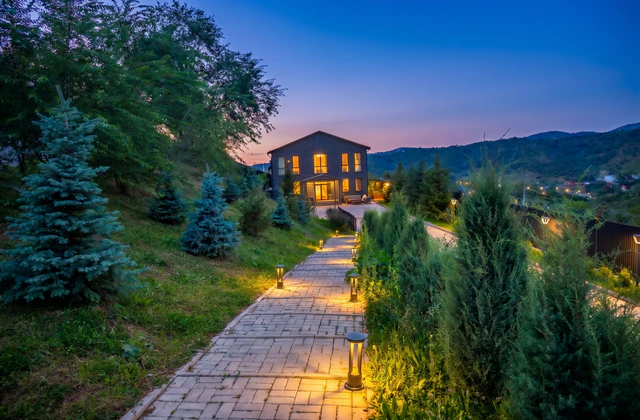 Abode of Silence at the foot of the mountains